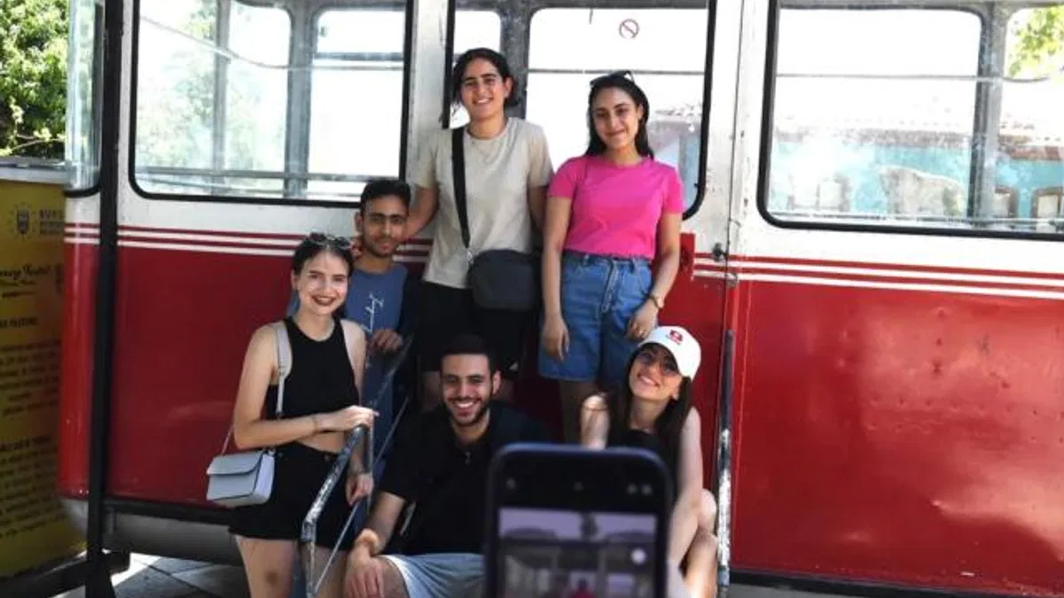 Yabancı öğrenciler sosyal medyadan Bursa Osmangazi’yi tanıtacak