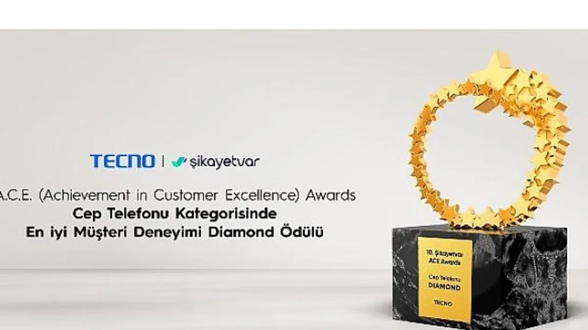TECNO, A.C.E. Awards’ta İkinci Kez Diamond Ödülü Kazandı!