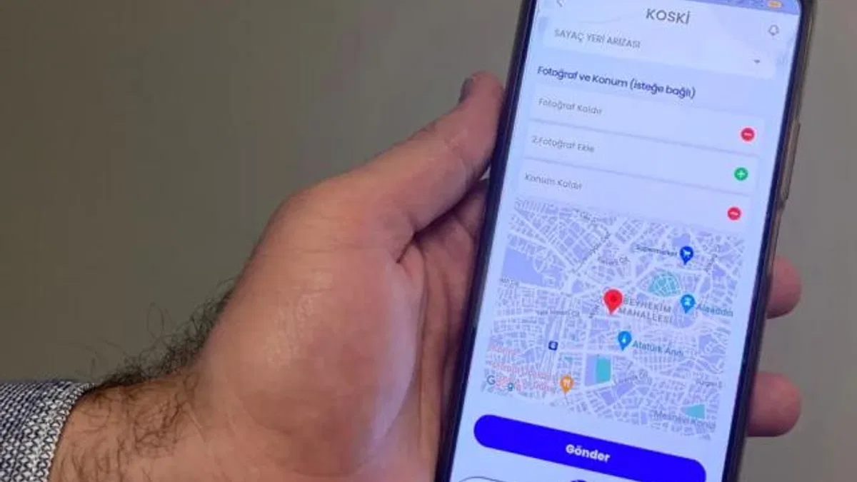 ‘KOSKİ Mobil Muhtar Sistemi’ ile arızalara hızlı çözüm