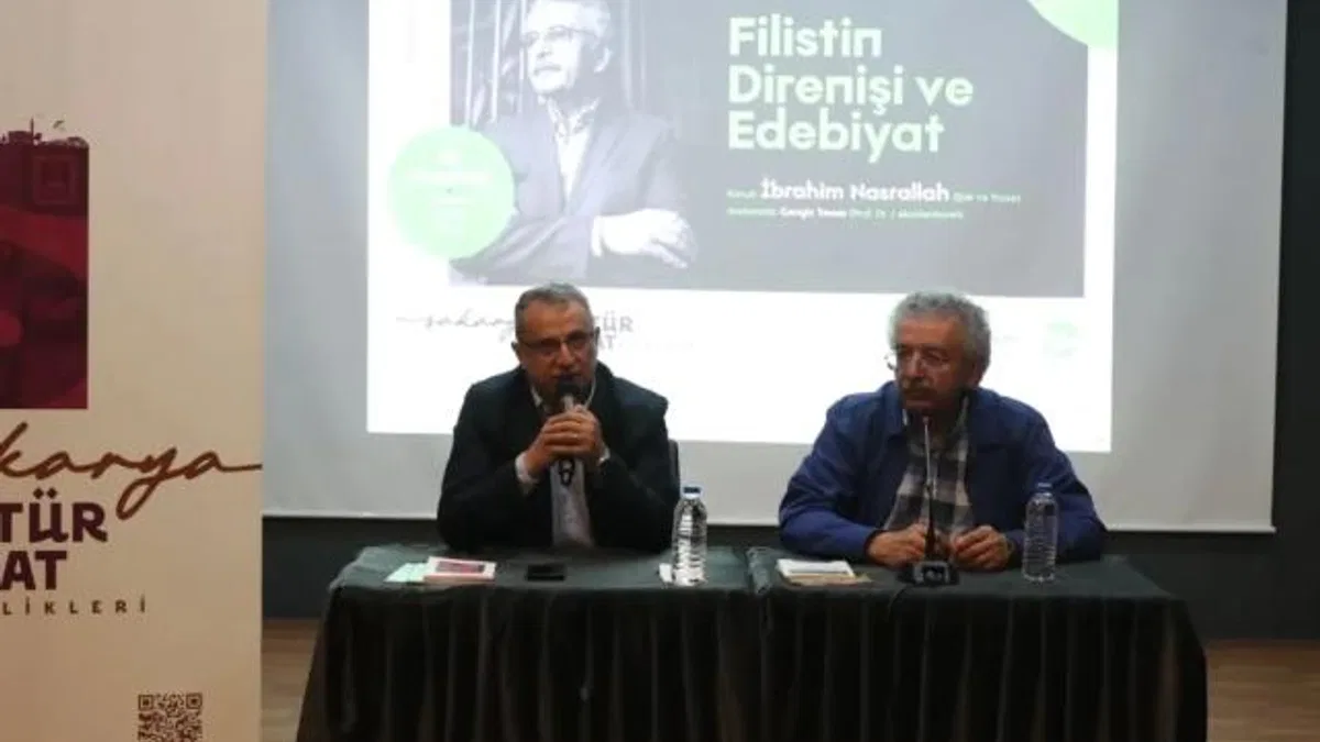 Sakarya’da Filistin direnişi ve edebiyat üzerine söyleşi