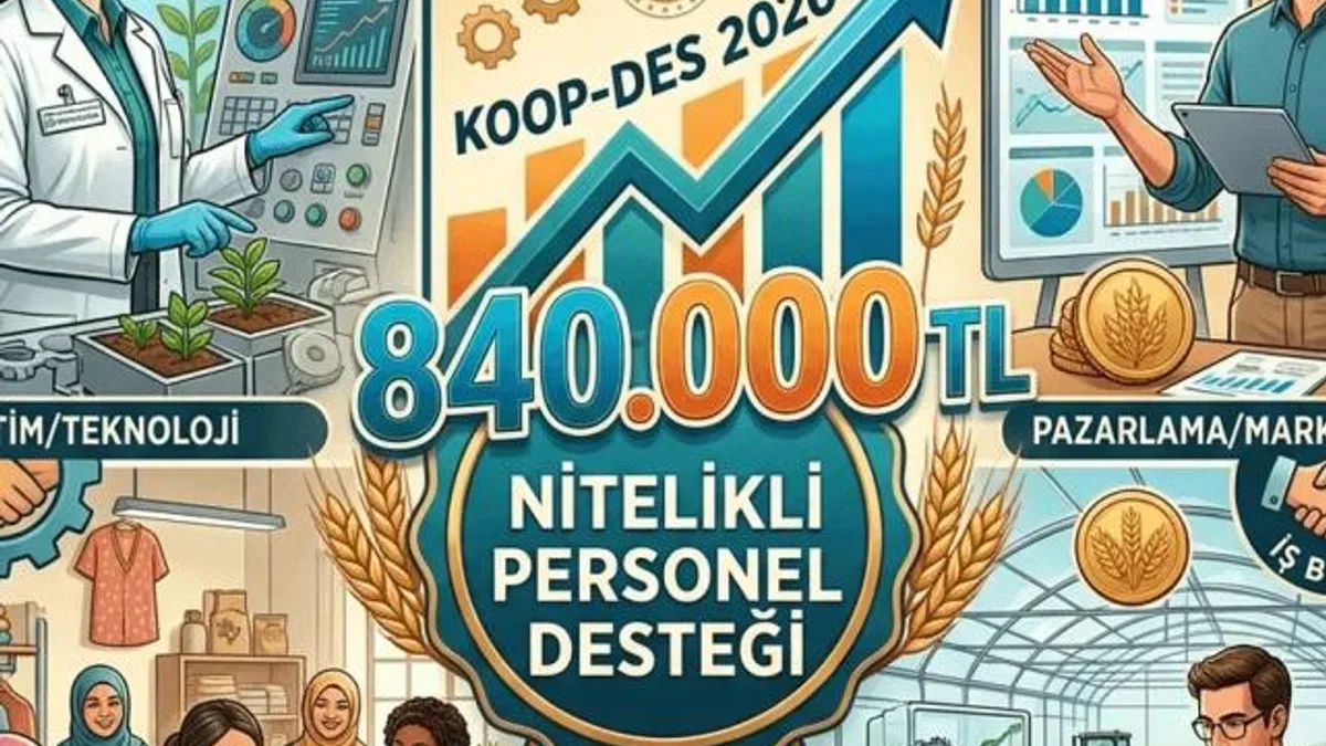 KOOP-DES’de nitelikli personel desteği yükseldi
