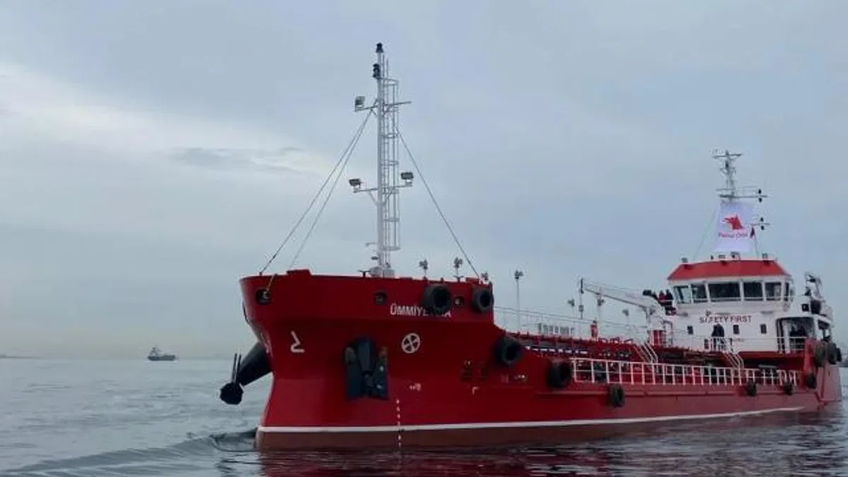 Türkiye’nin kendi enerjisini üreten ilk yerli barç gemisi kullanımda