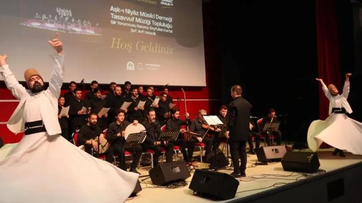Kocaeli Gebze’de Şeb-i Arus konseri ile manevi yolculuk