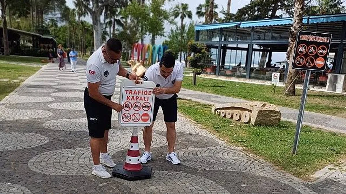 Zabıta ekiplerinden denetim