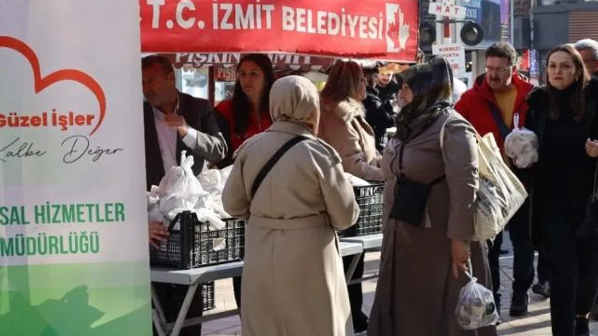 Kocaeli İzmit ürettiğini paylaşıyor