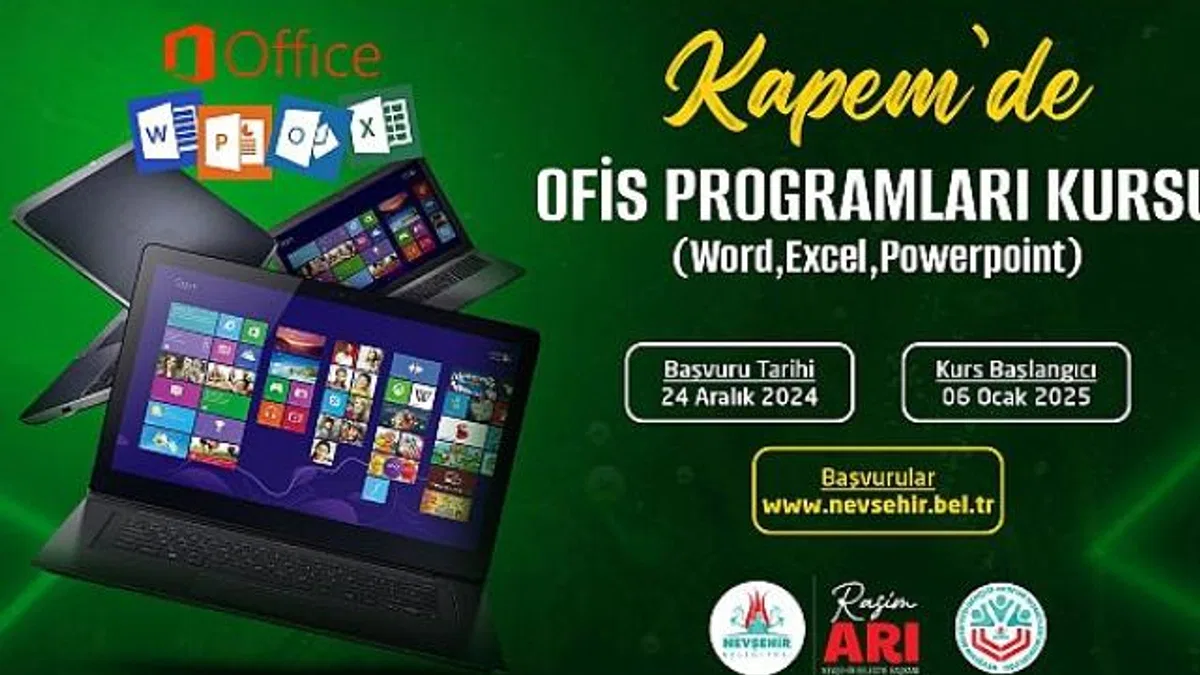 KAPEM’de Ofis Programları Kursu Açılıyor