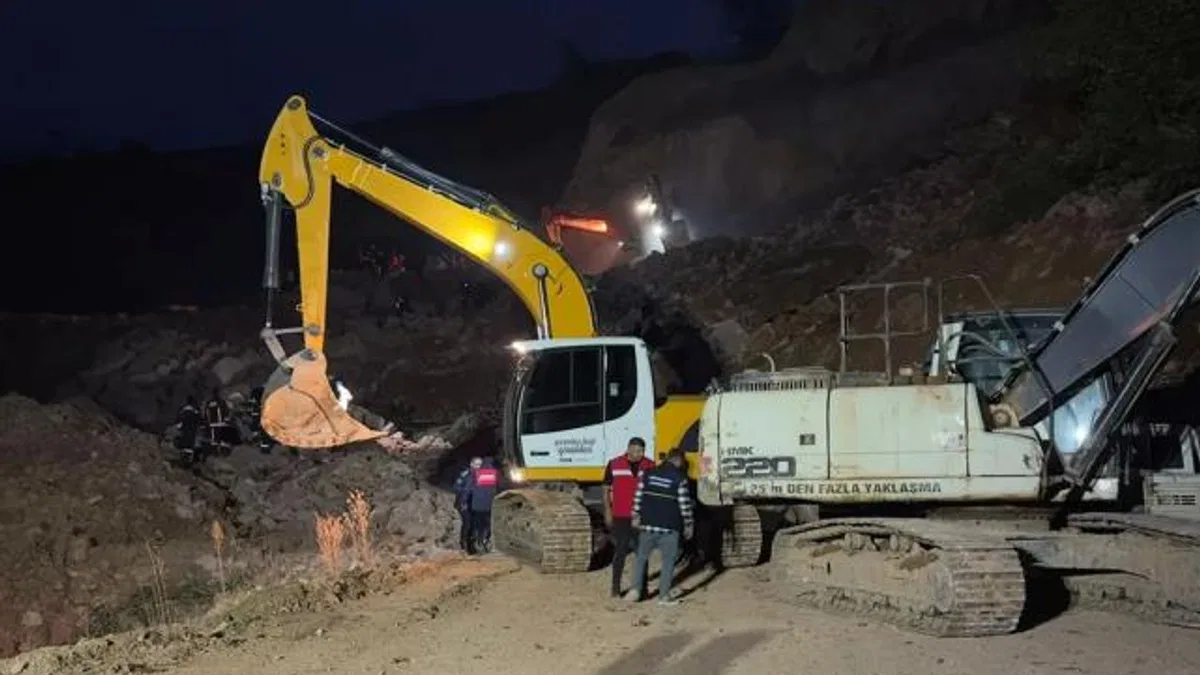 Ordu Fatsa’da taş ocağında göçük!