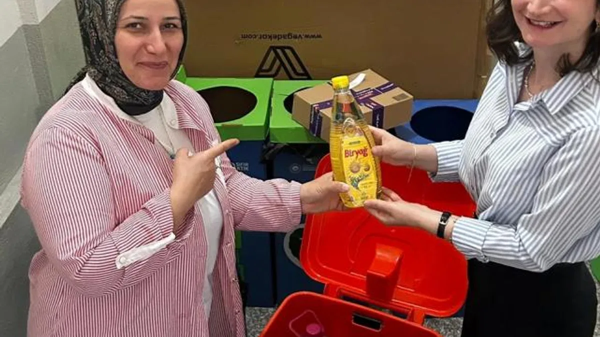 KO-MEK’ten geri dönüşüme 500 litre atık yağ