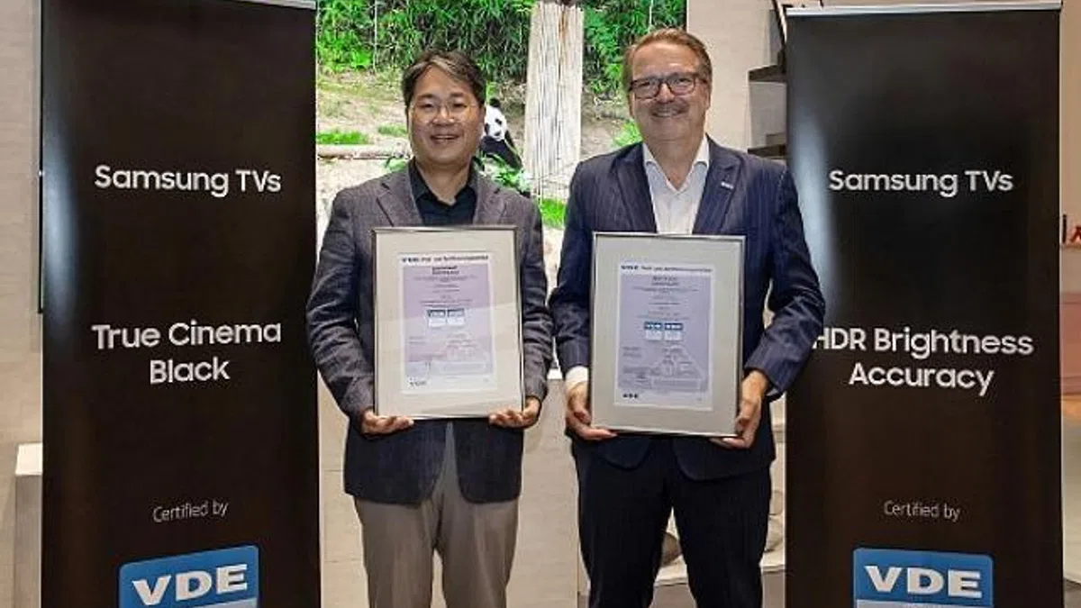 Samsung’un 2024 Neo QLED ve QLED TV’leri sektördeki ilk ‘VDE Görüntü Kalitesi Doğruluğu’ sertifikalarını aldı