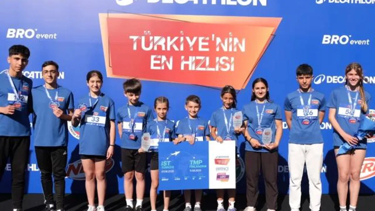 81 ilin en hızlı koşucuları belli oldu