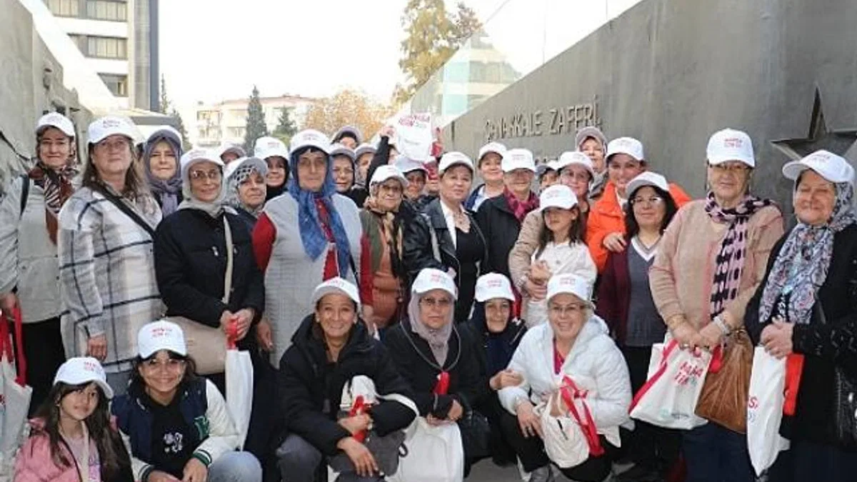 Kırkağaçlı Kadınlar Adım Adım Manisa’yı Gezdi
