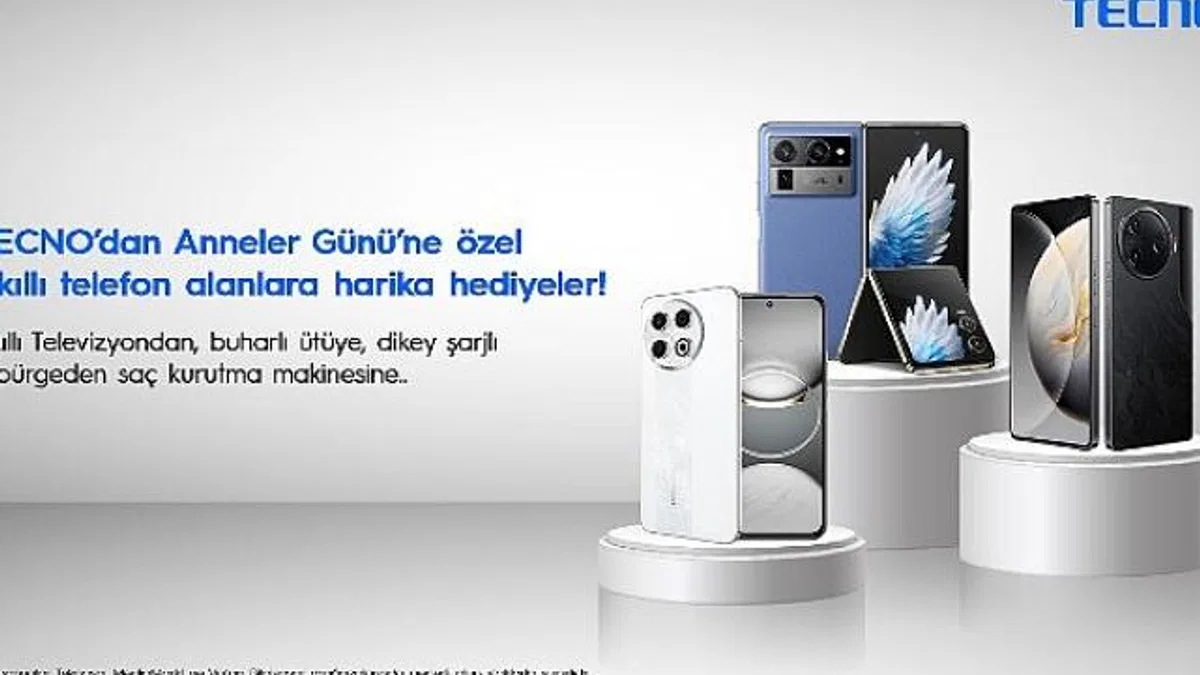 TECNO’dan Anneler Günü’ne özel akıllı telefon alanlara harika hediyeler!