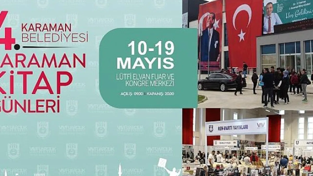 Karaman Belediyesi’nin geleneksel hale getirdiği Kitap Günleri başlıyor