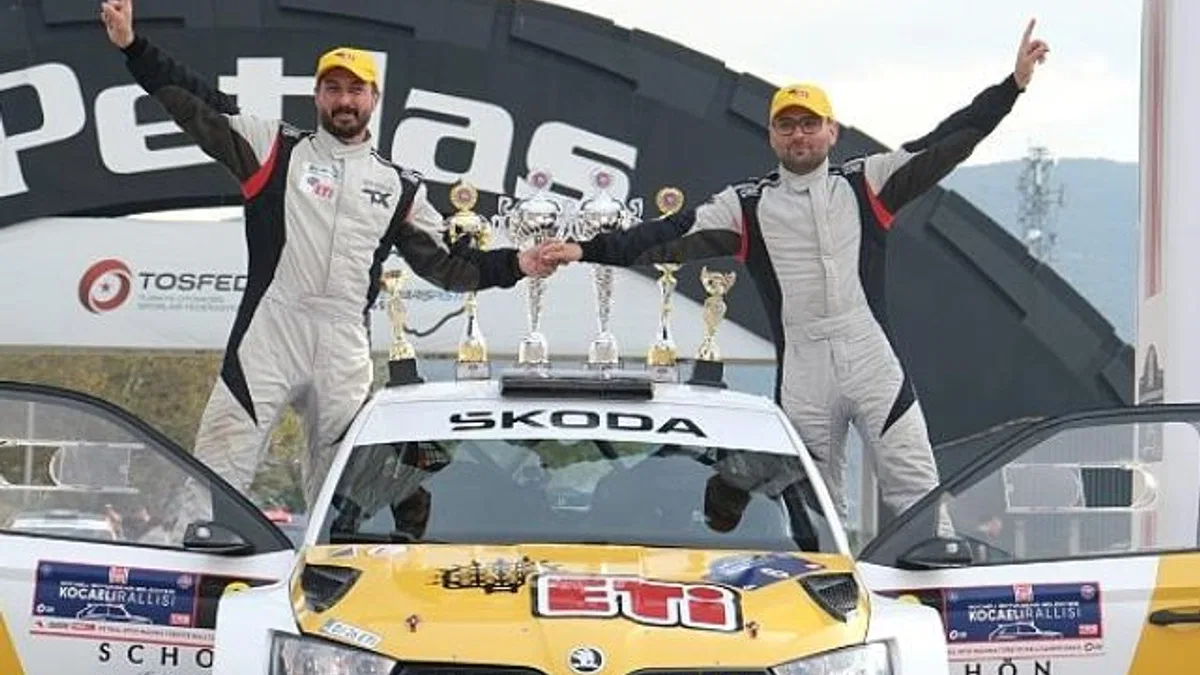 Nefes kesen 41. Kocaeli Rallisi tamamlandı