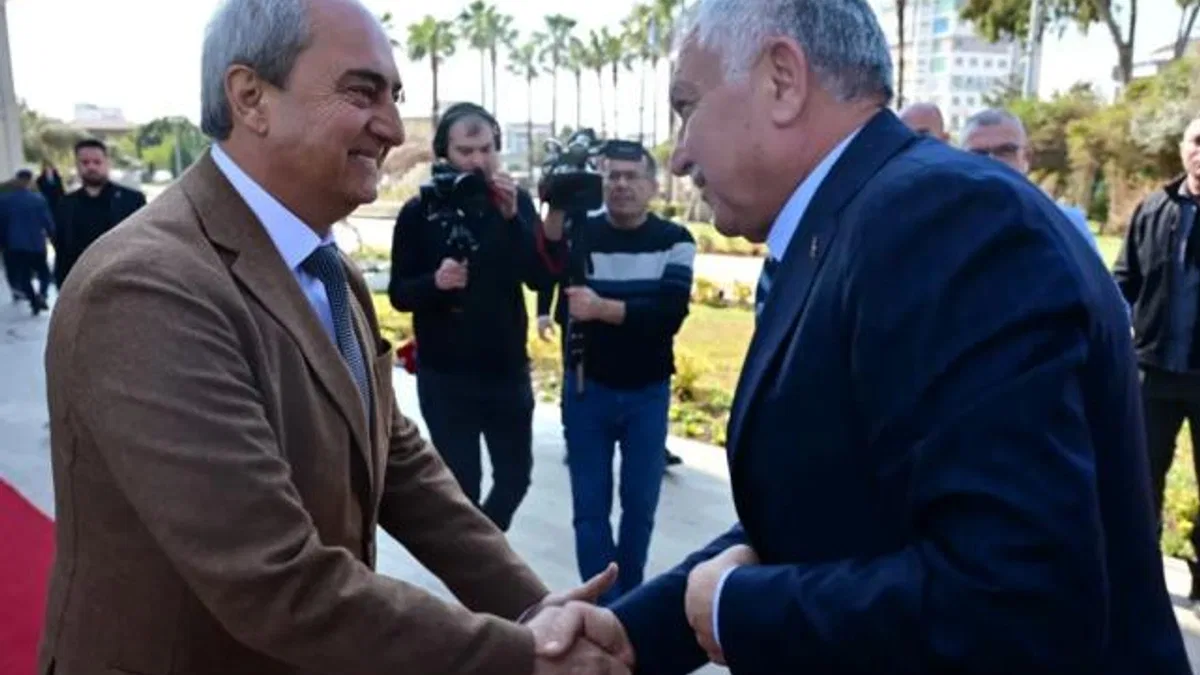 Adana’dan Kepez’e ziyaret