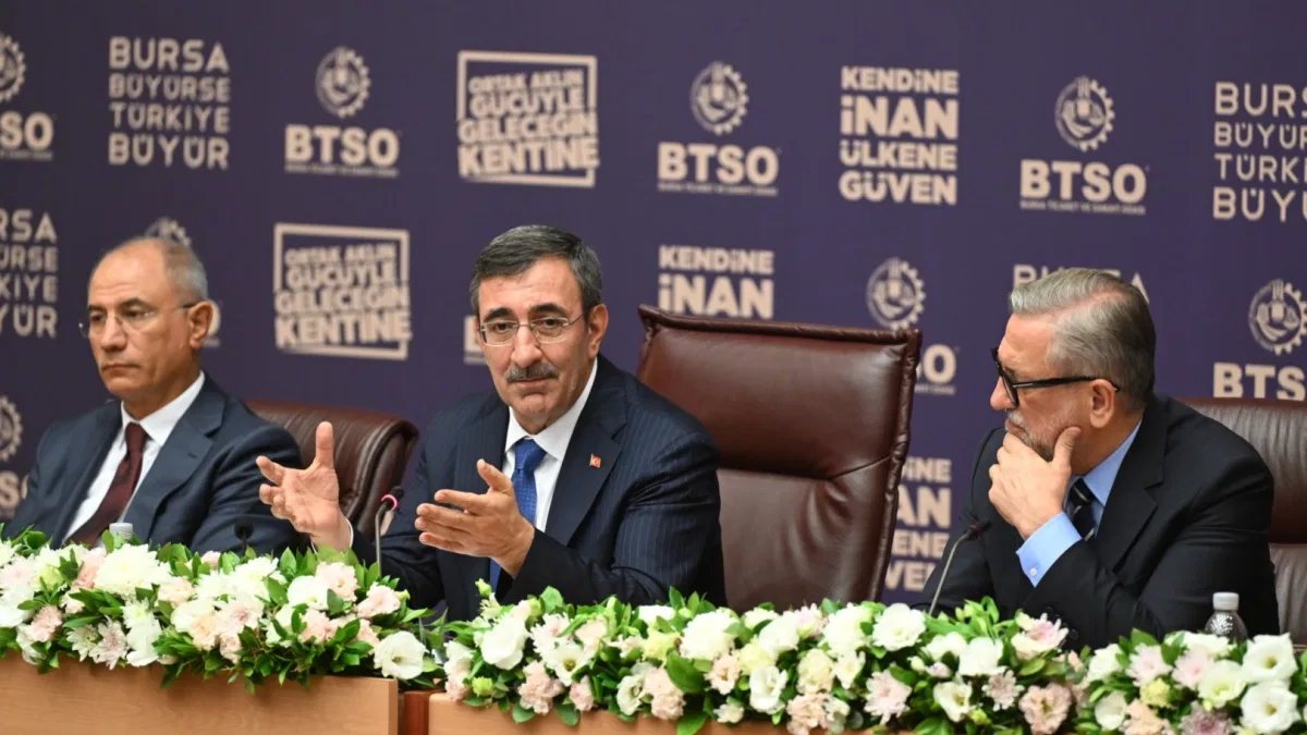 Cevdet Yılmaz, Bursa iş dünyasıyla buluştu