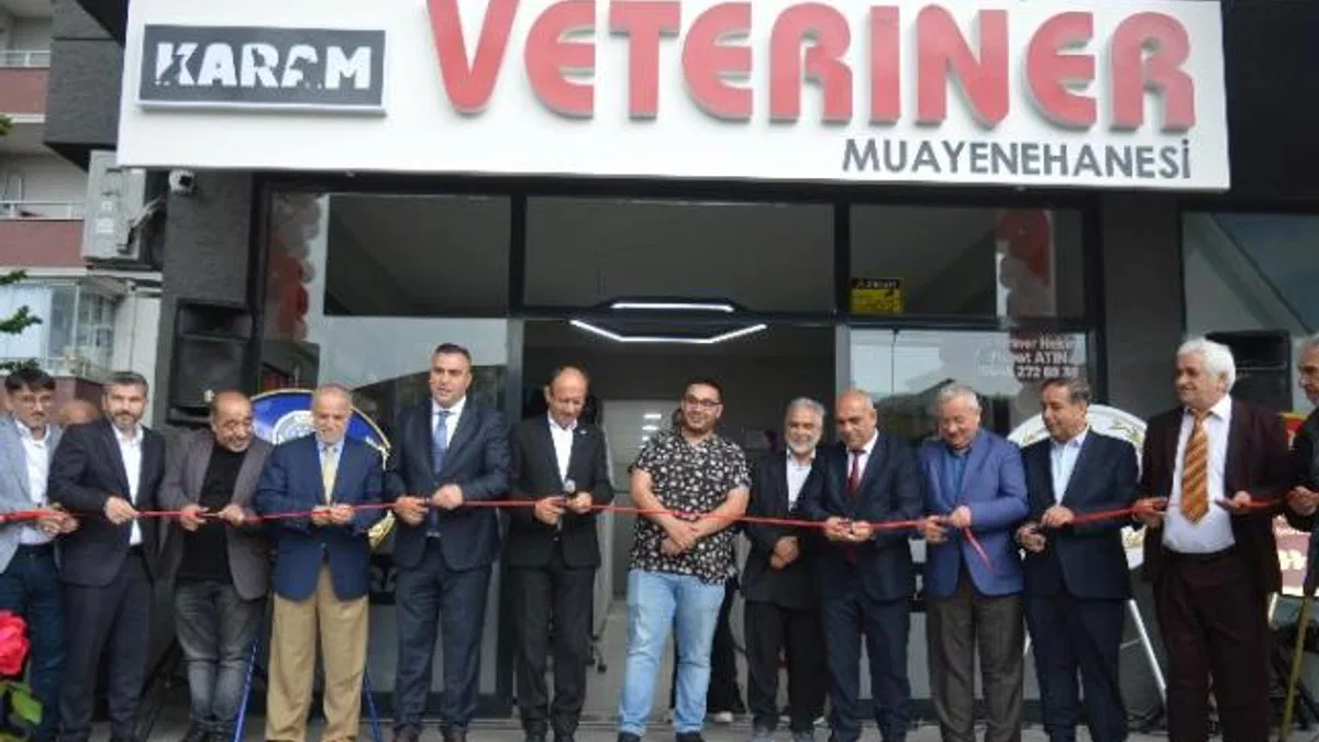 Bursa’da Karam Veteriner Muayenehanesi hizmete açıldı