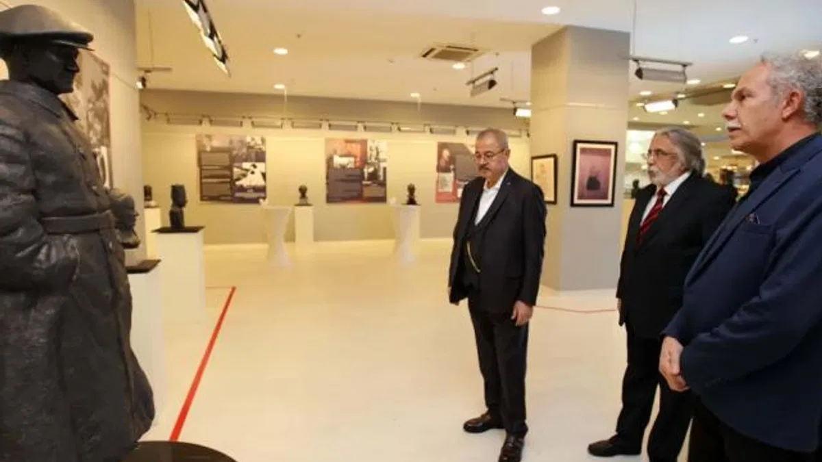 Atatürk’ün Gaziantep’e gelişinin 92. yılına özel sergi