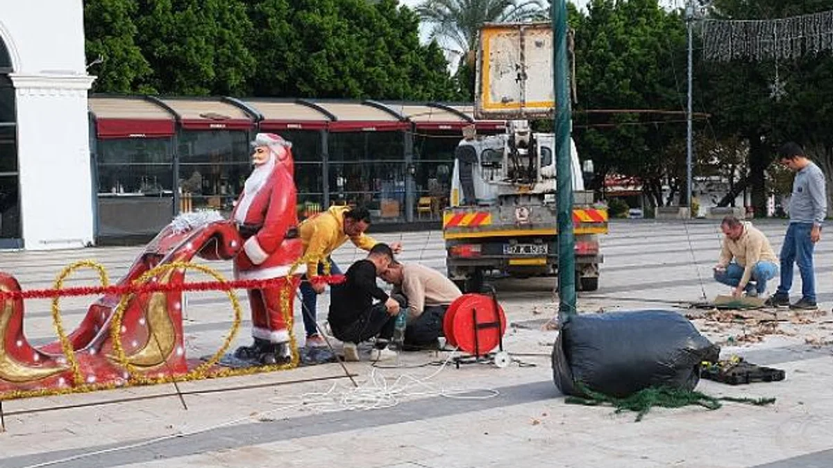 Kemer’de yılbaşı heyecanı