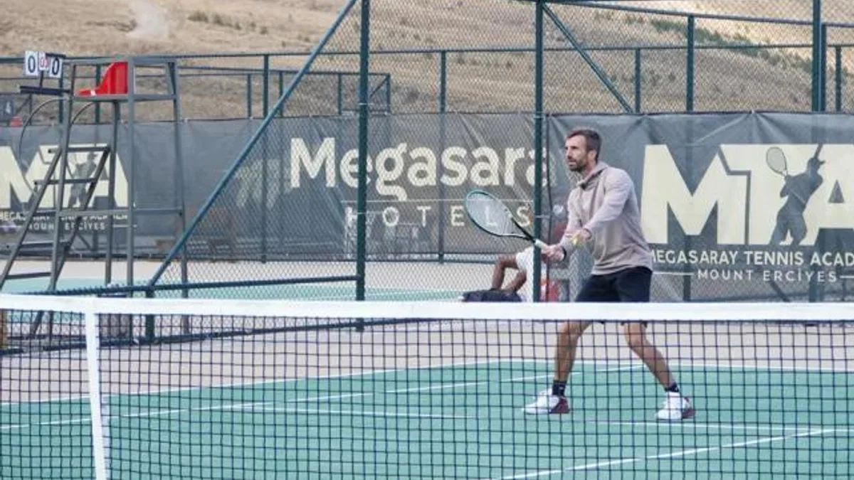 2024 Avrupa spor şehri Kayseri’nin zirvesinde uluslararası tenis turnuvası