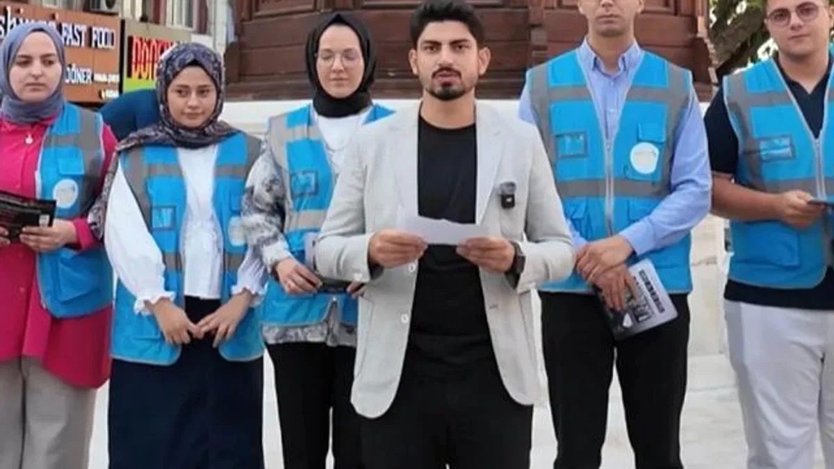 AK Parti Bursa Osmangazi gençliğinden ‘Srebrenitsa’ hassasiyeti