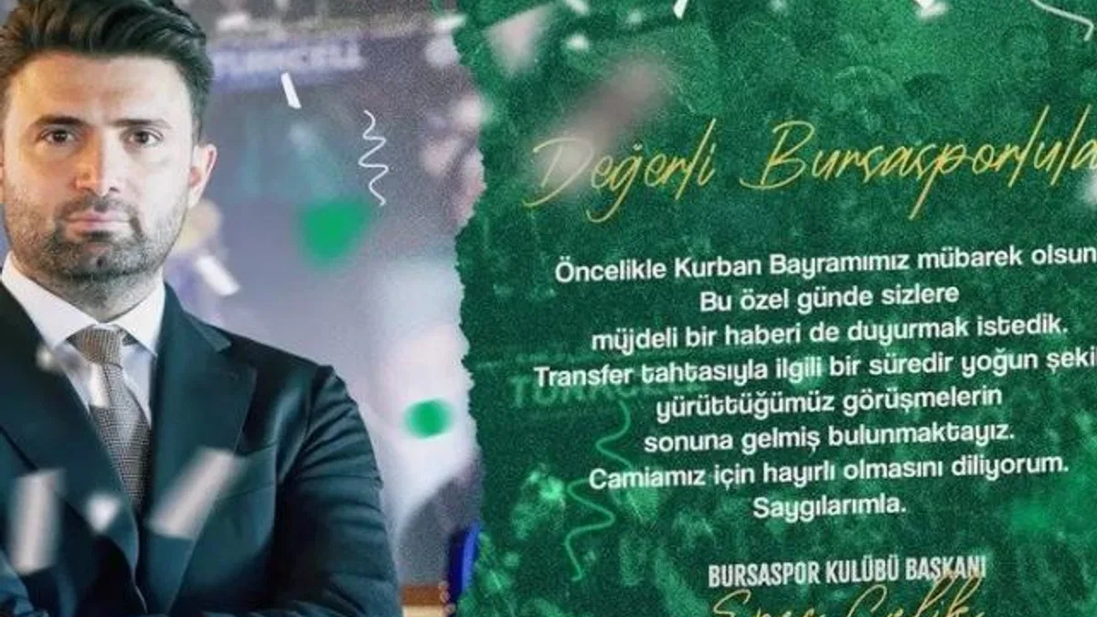 Bursaspor tahtayı açtı!