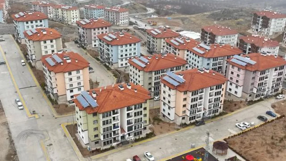 Malatya’da konutlar tamamlanıyor