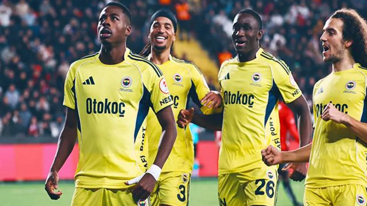 Gaziantep FK 0-4 Fenerbahçe (Maç Sonucu)