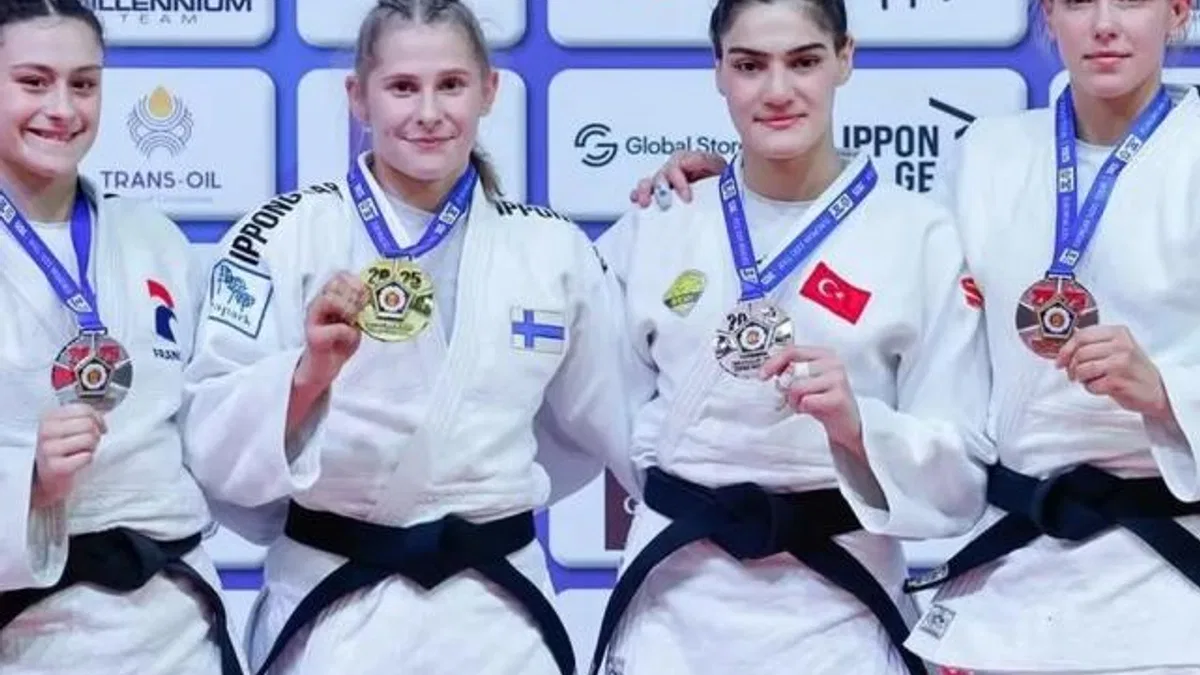 Konyalı judocu Sinem Oruç’a Moldova’dan bronz madalya