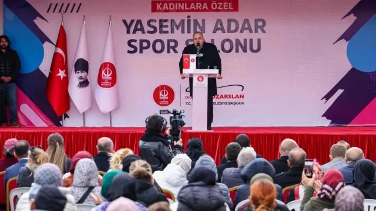 Yasemin Adar Spor Salonu Keçiören’de kadınların hizmetinde