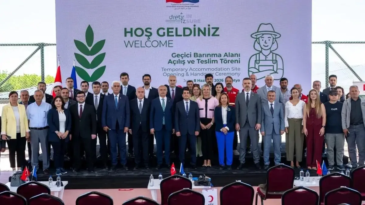 Malatya’da METİP Geçici Barınma Alanı açıldı