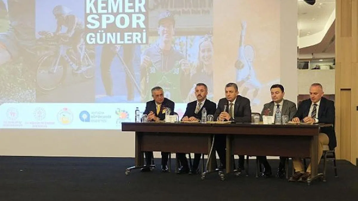 Kemer Spor Günleri toplantısı gerçekleştirildi