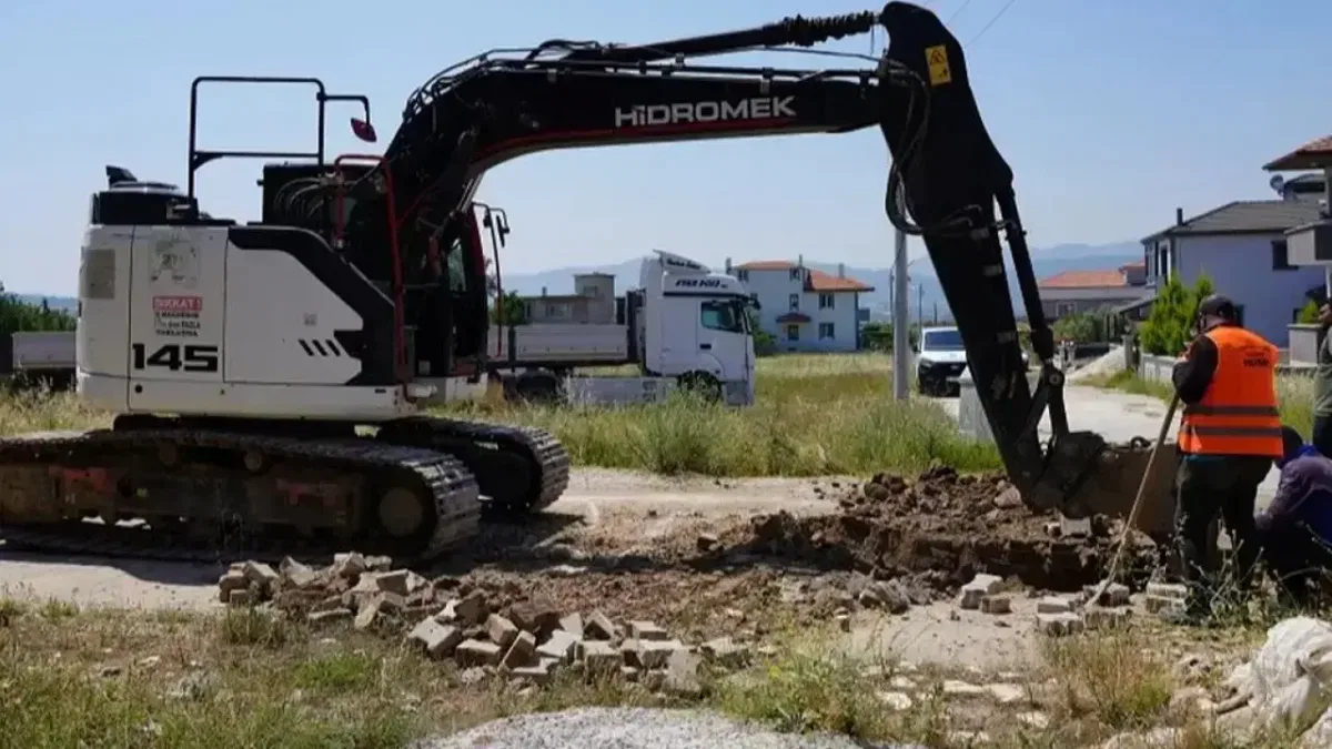 MUSKİ’den Yatağan Yeni Mahalle’ye kanalizasyon hamlesi