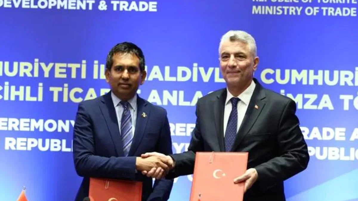 Türkiye ile Maldivler arasında ‘Tercihli Ticaret’ protokolü