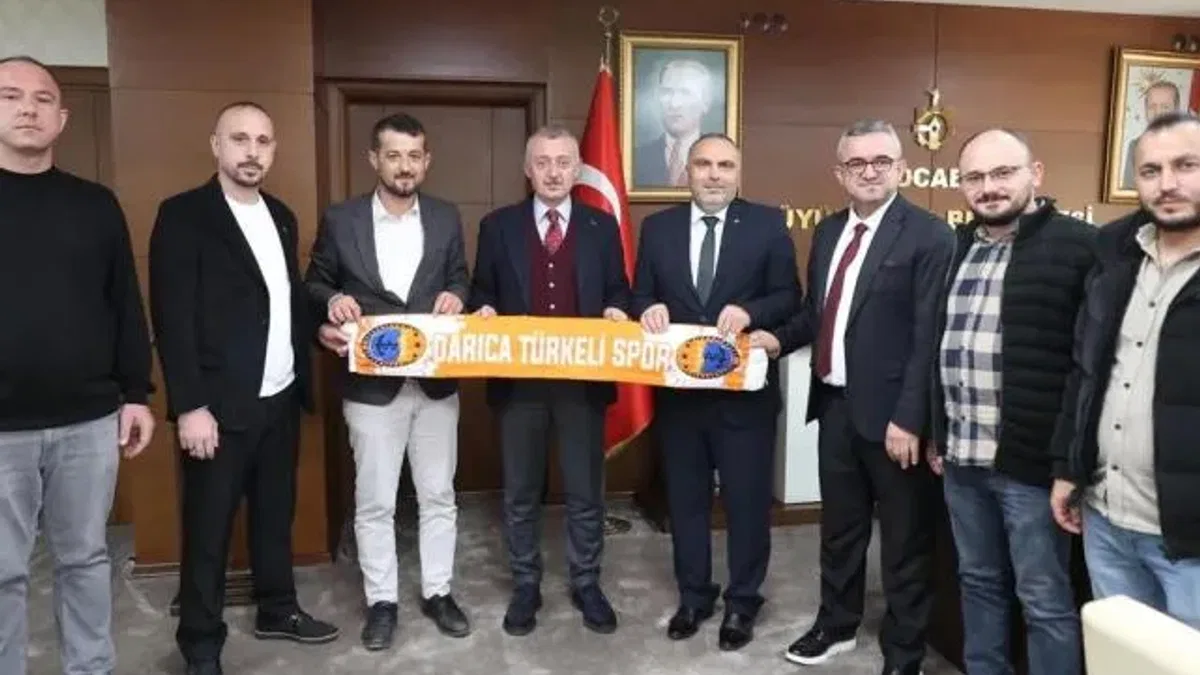 KOSİDEF’ten Başkan Büyükakın’a nezaket ziyareti