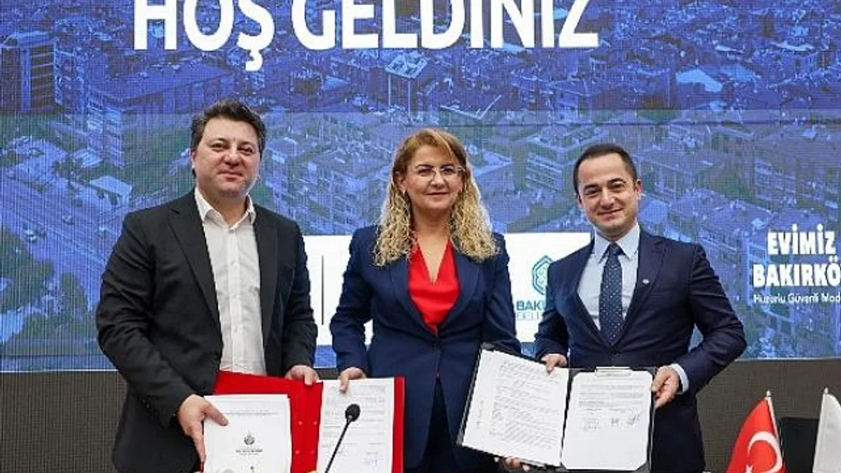 Bakırköy yenileniyor! KİPTAŞ ile kentsel dönüşüm protokolü imzalandı