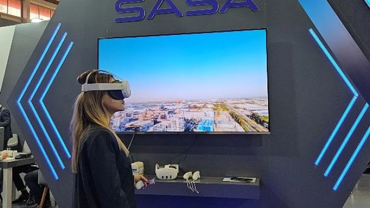 SASA, Adana’daki tesislerini İstanbul’da VR ile gezdirdi