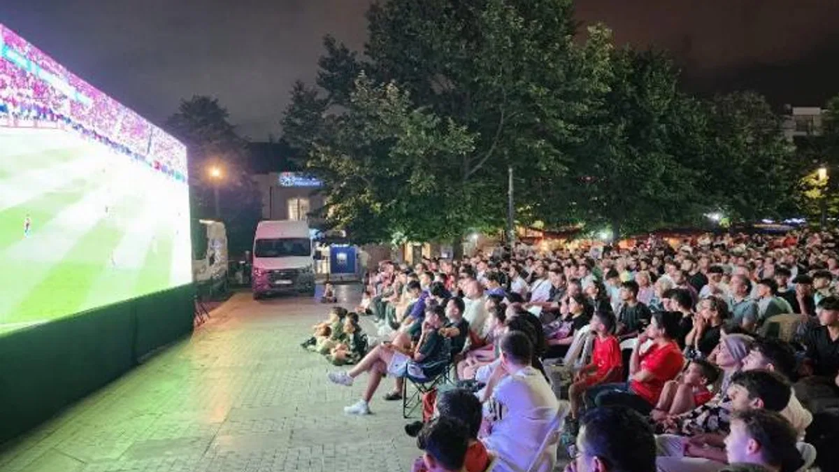 Gölcüklüler galibiyeti böyle kutladı