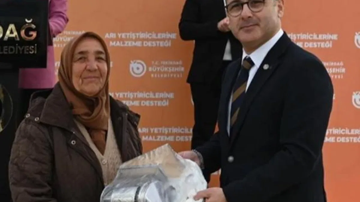 Tekirdağ’da arıcılığa Büyükşehir desteği