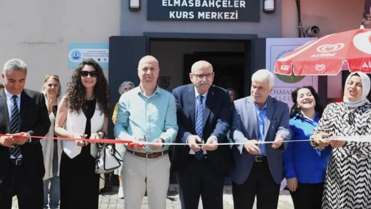 Geleceğin ustaları Bursa Osmangazi’de yetişiyor