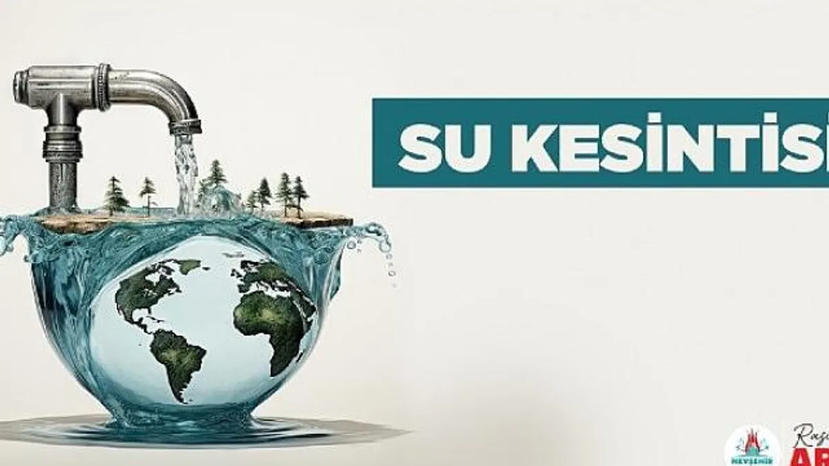 Nevşehir’de Su Kesintisi