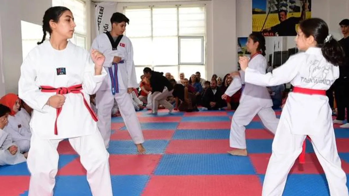 Malatya’da taekwondocuların kuşak heyecanı