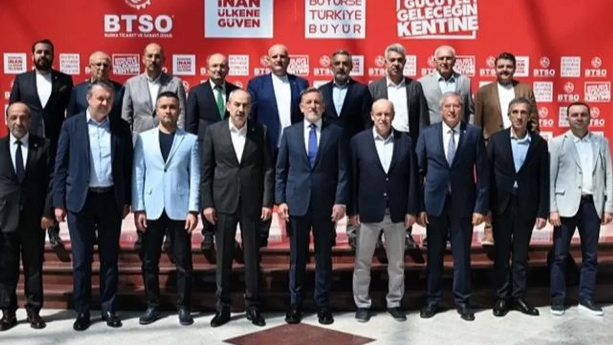 Kayseri Ticaret Odası’ndan BTSO’ya ziyaret