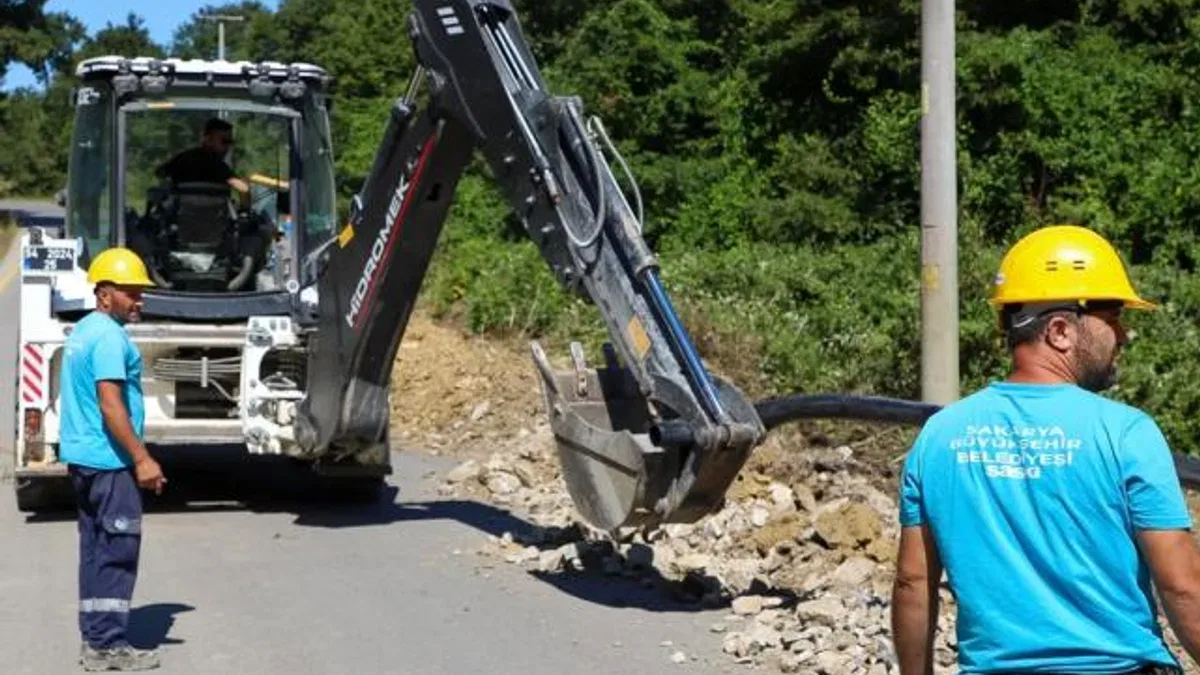 Sakarya’da iki mahallenin su iletim kapasitesi artırılıyor