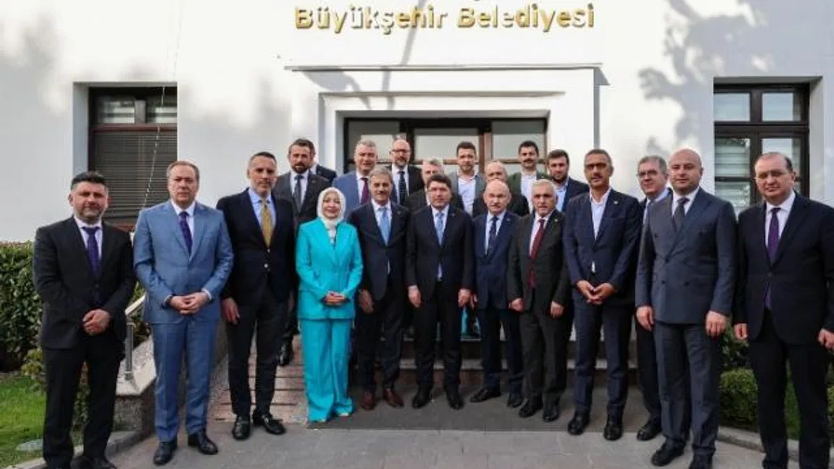 Başkan Alemdar Adalet Bakanı Tunç’u ağırladı