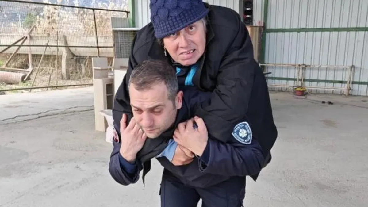 Manisa’da zabıta memurunun fedakârlığı kalplere dokundu