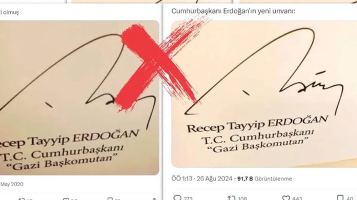 DMM: Erdoğan’ın imzalı evrak iddiası doğru değil