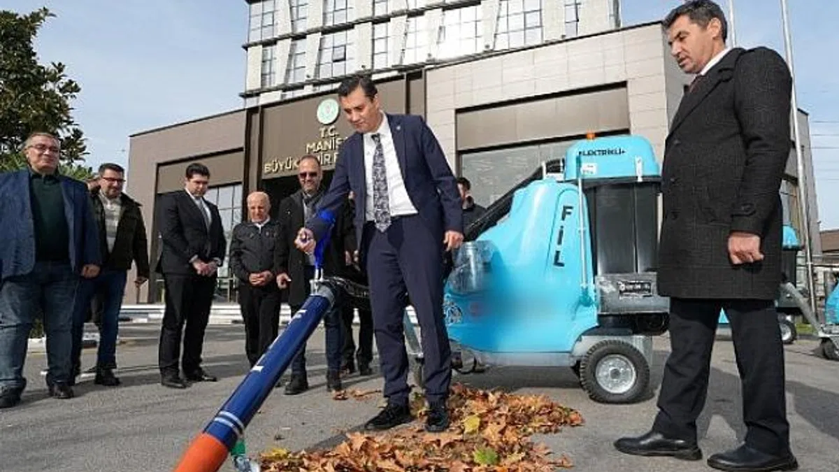Manisa’nın Temizliğini ‘Fil’ Yapacak