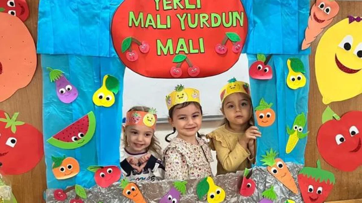 Manisa Büyükşehirli minikler ‘Yerli Malı Haftası’nı kutladı
