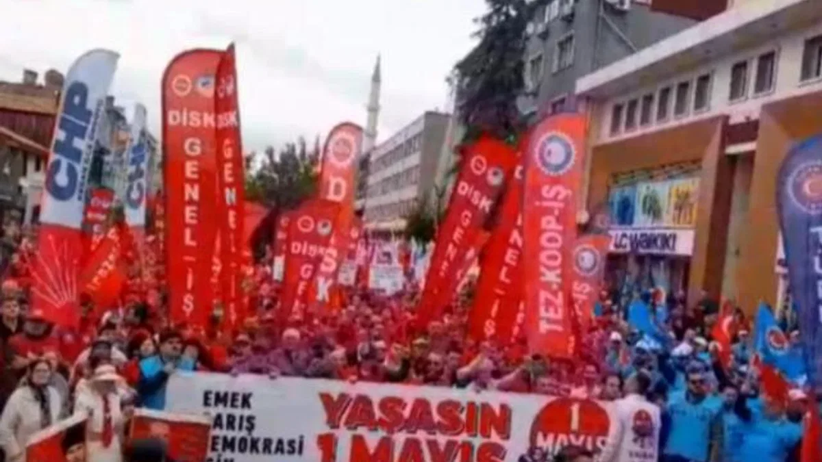 Edirne’de 1 Mayıs kutlamaları